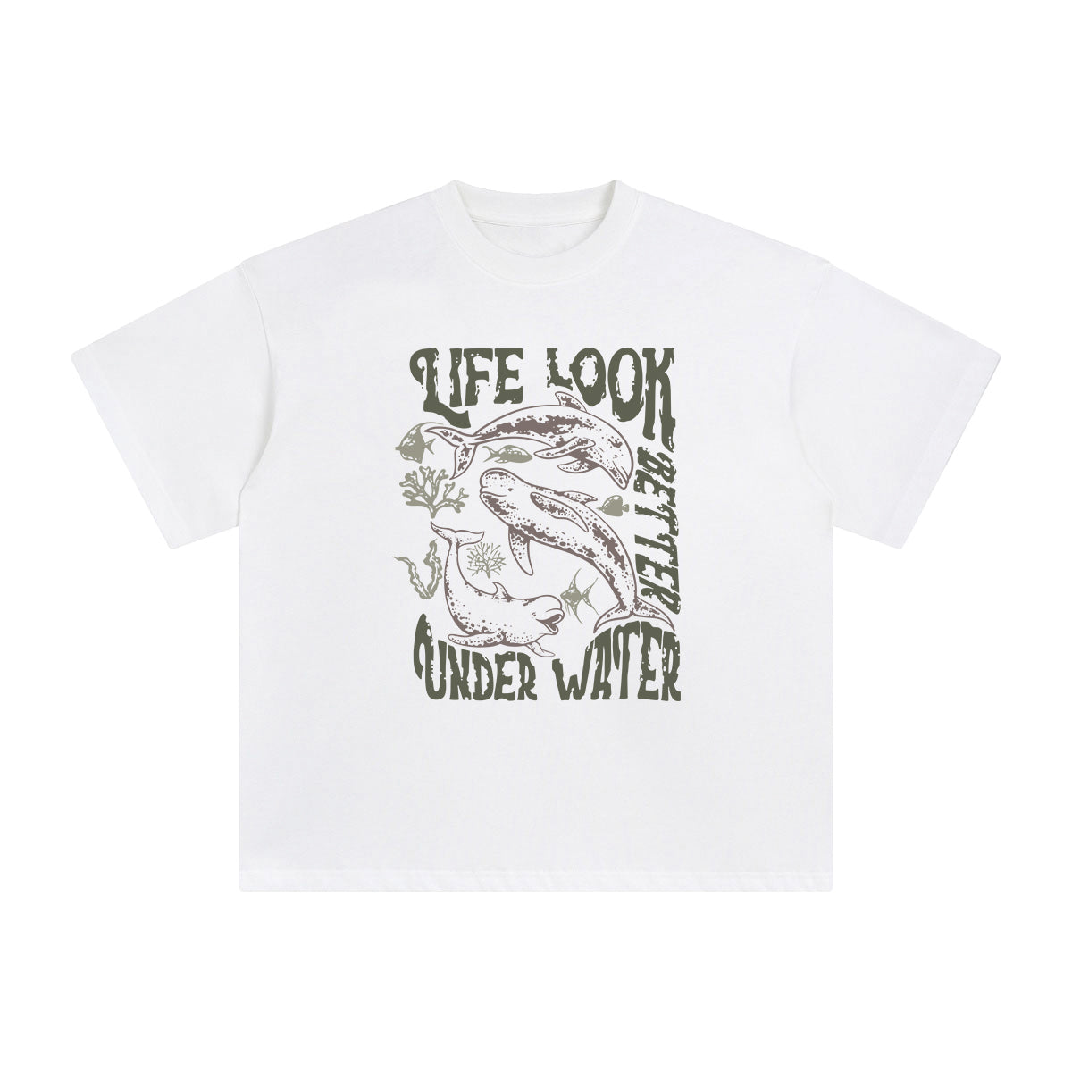 Life Look Better Graphic Tee-INNBLAC Fashion Apparel
