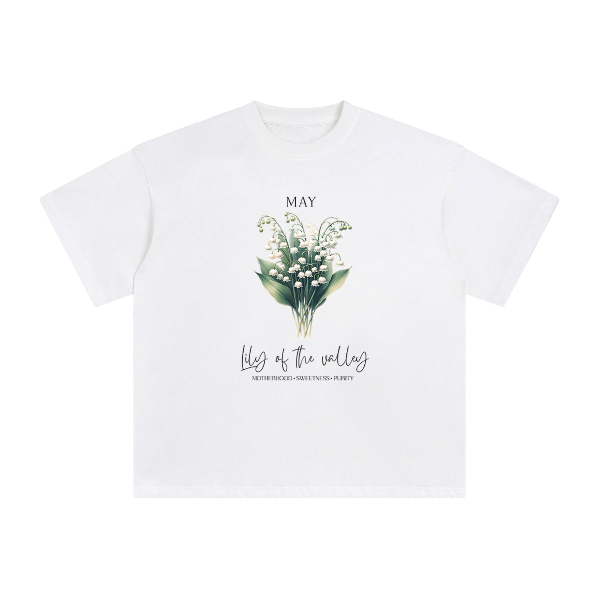 Lily Of The Valley Graphic Tee-INNBLAC Fashion Apparel