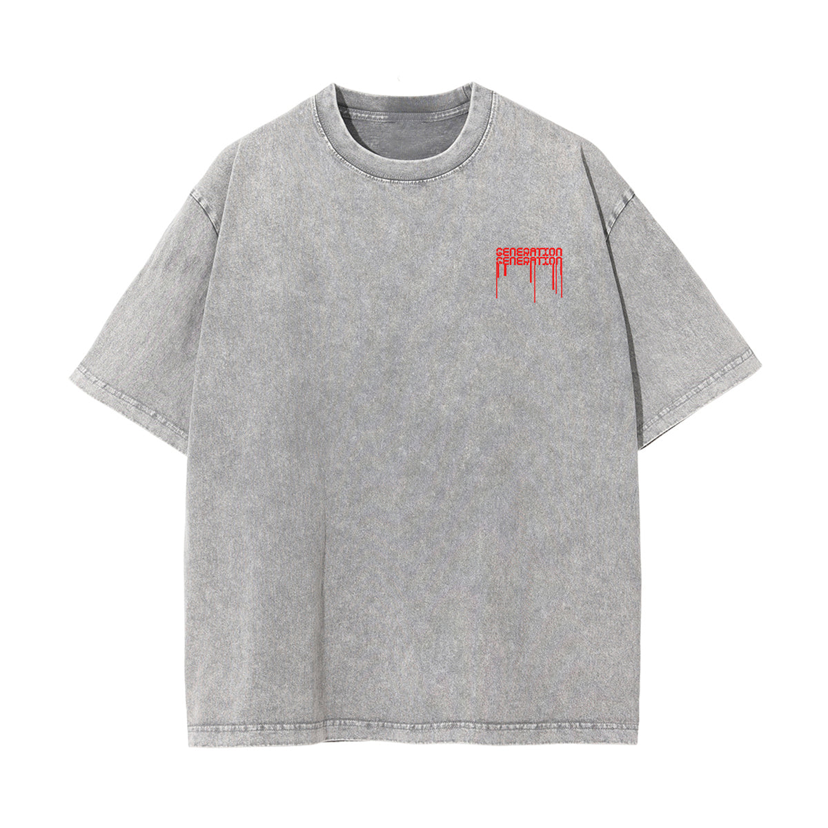 Generation Streetwear Brutalism Graphic Tee-INNBLAC Fashion Apparel