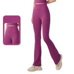 Buttery-Soft Flare Leggings for Women Tummy Control Workout Pants