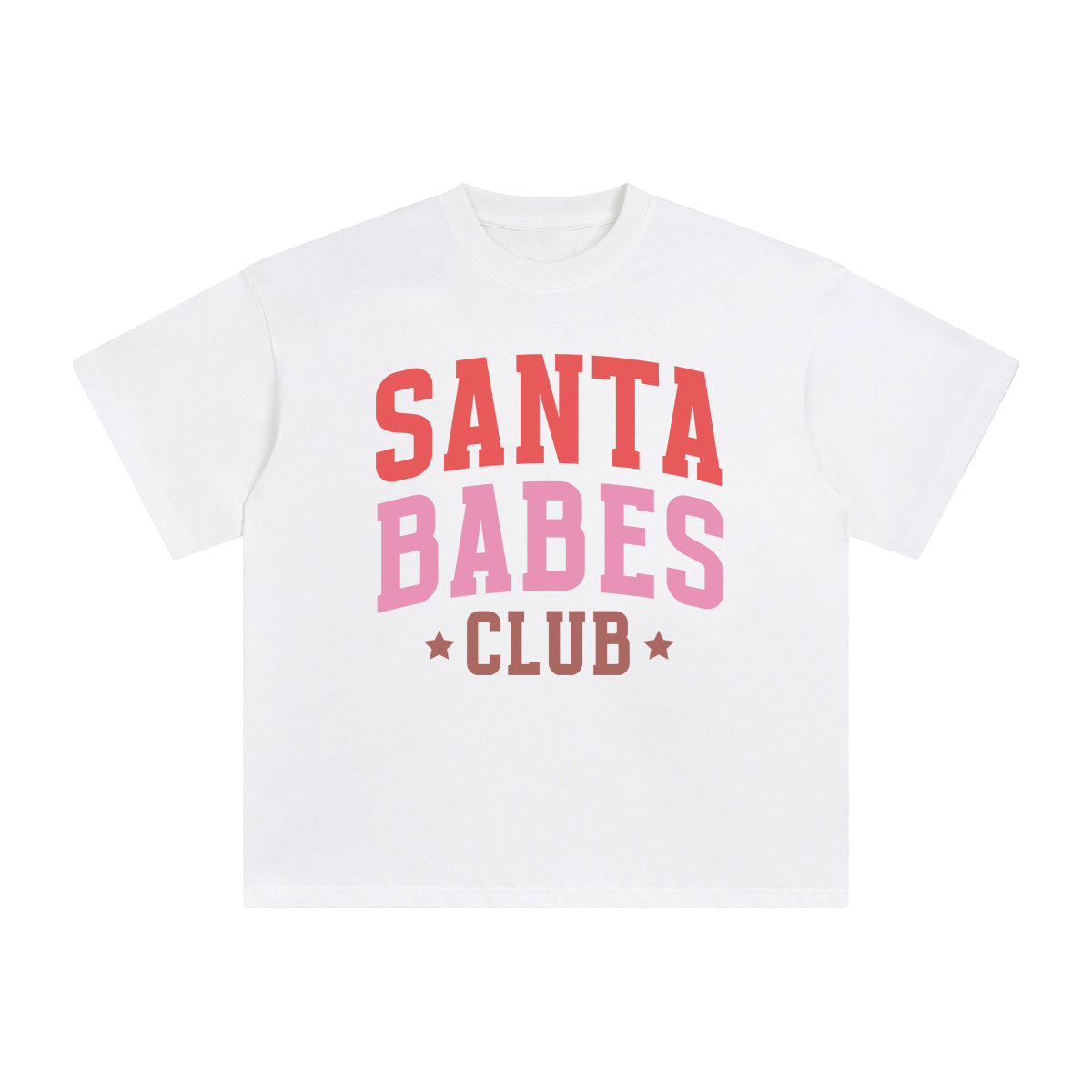 Santa Babes Club Graphic Tee-INNBLAC Fashion Apparel