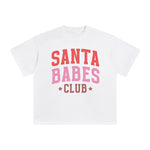 Santa Babes Club Graphic Tee-INNBLAC Fashion Apparel