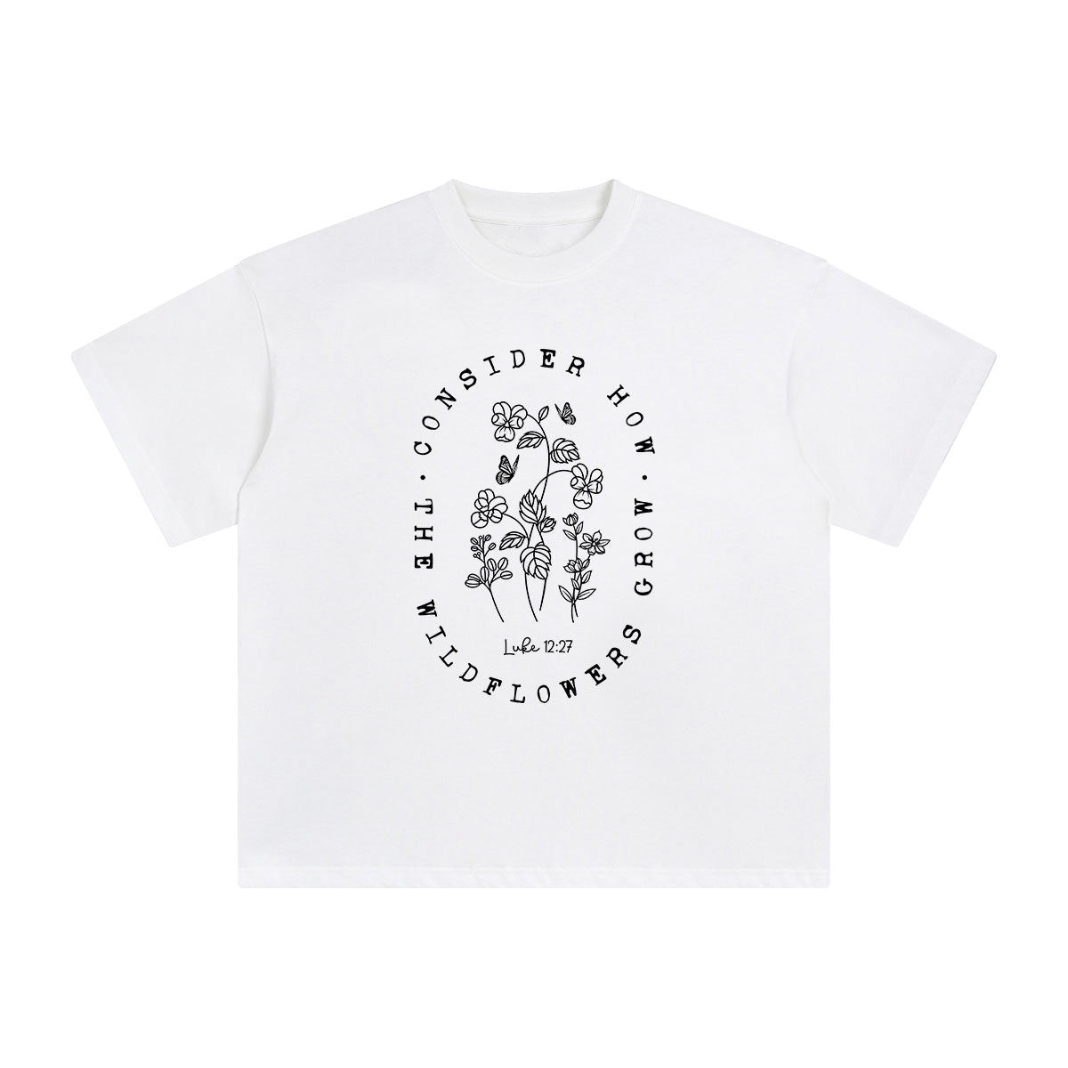 Wildflowers Graphic Tee-INNBLAC Fashion Apparel