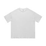 Vintage Wash Relaxed Linen-Cotton Blend Short Sleeve T-Shirt