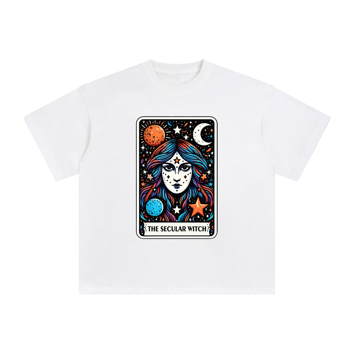 Secular Witch Graphic Tee-INNBLAC Fashion Apparel