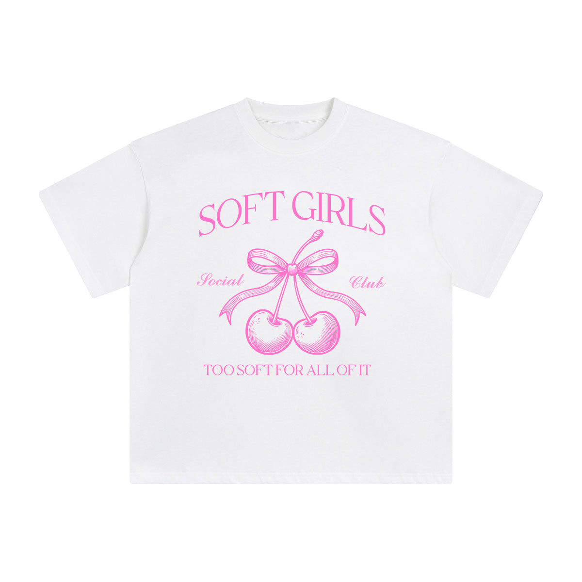 Soft Girls Graphic Tee-INNBLAC Fashion Apparel