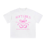 Soft Girls Graphic Tee-INNBLAC Fashion Apparel