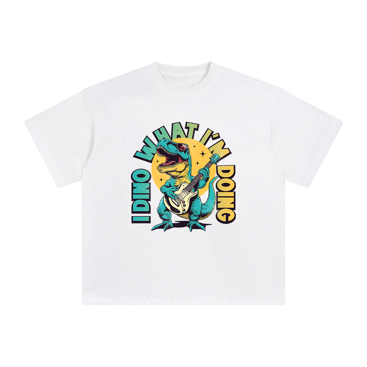 I Dino What I'm Doing Graphic Tee-INNBLAC Fashion Apparel
