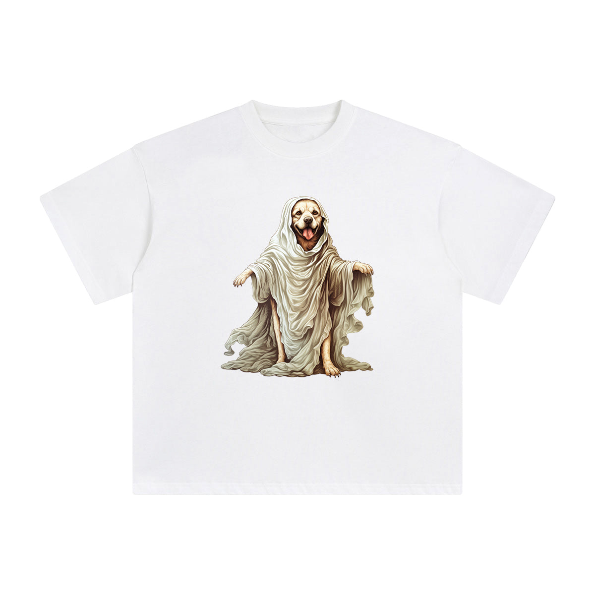 Ghost Dog Graphic Tee-INNBLAC Fashion Apparel