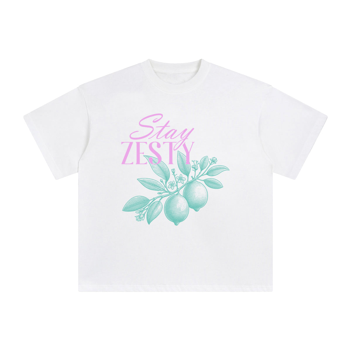 Stay Zesty Graphic Tee-INNBLAC Fashion Apparel