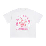 On A Self Love Journey Graphic Tee-INNBLAC Fashion Apparel