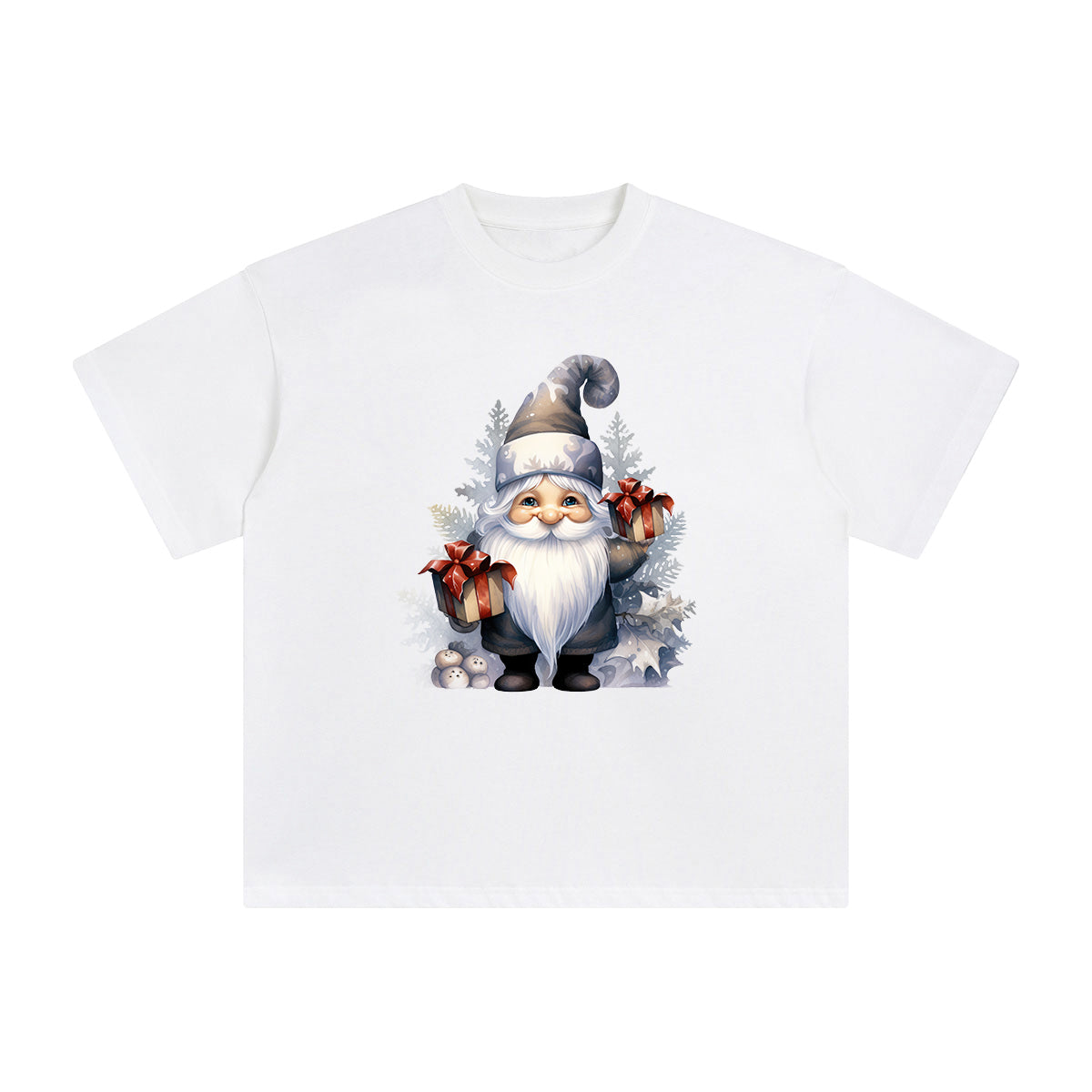 Christmas Gnome Graphic Tee-INNBLAC Fashion Apparel