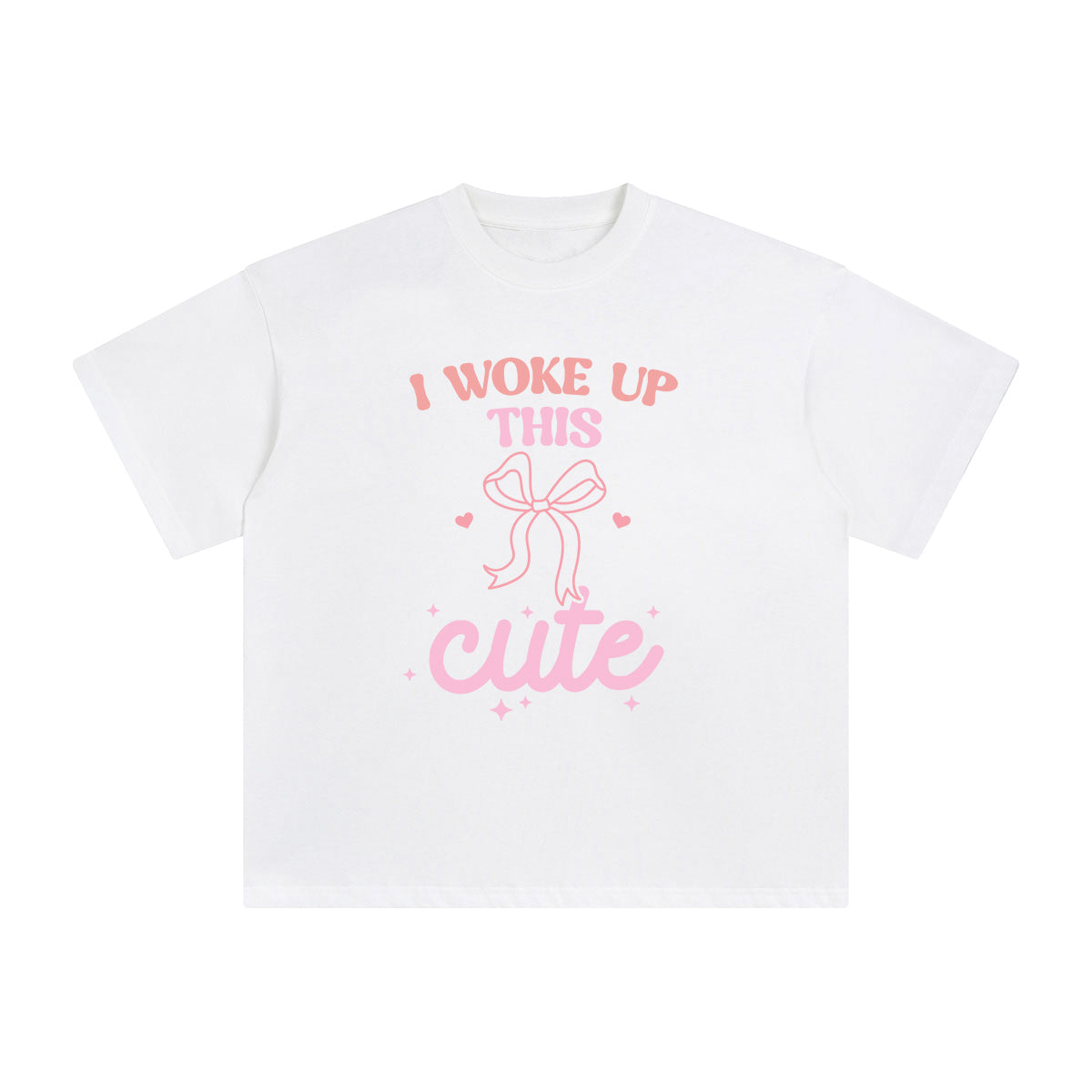 I Woke Up This Cute Graphic Tee-INNBLAC Fashion Apparel