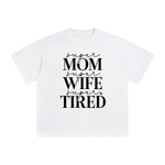 Mom Quote Graphic Tee-INNBLAC Fashion Apparel