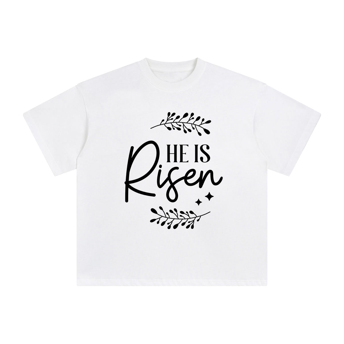 He Is Risen Graphic Tee-INNBLAC Fashion Apparel