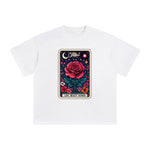 June Rose Card Graphic Tee-INNBLAC Fashion Apparel