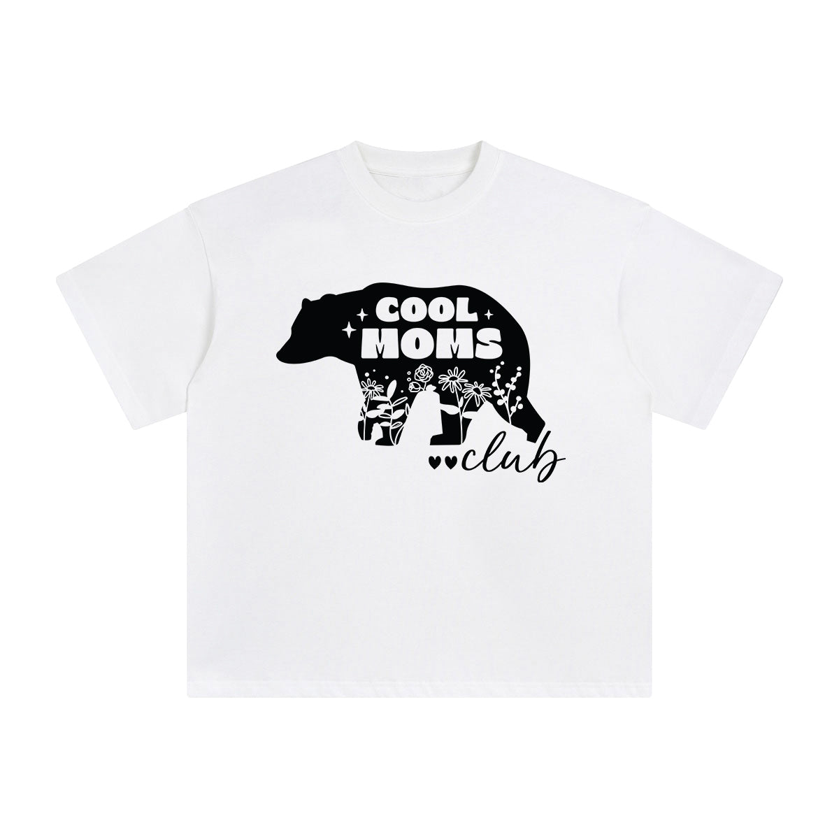 Cool Moms Club Graphic Tee-INNBLAC Fashion Apparel
