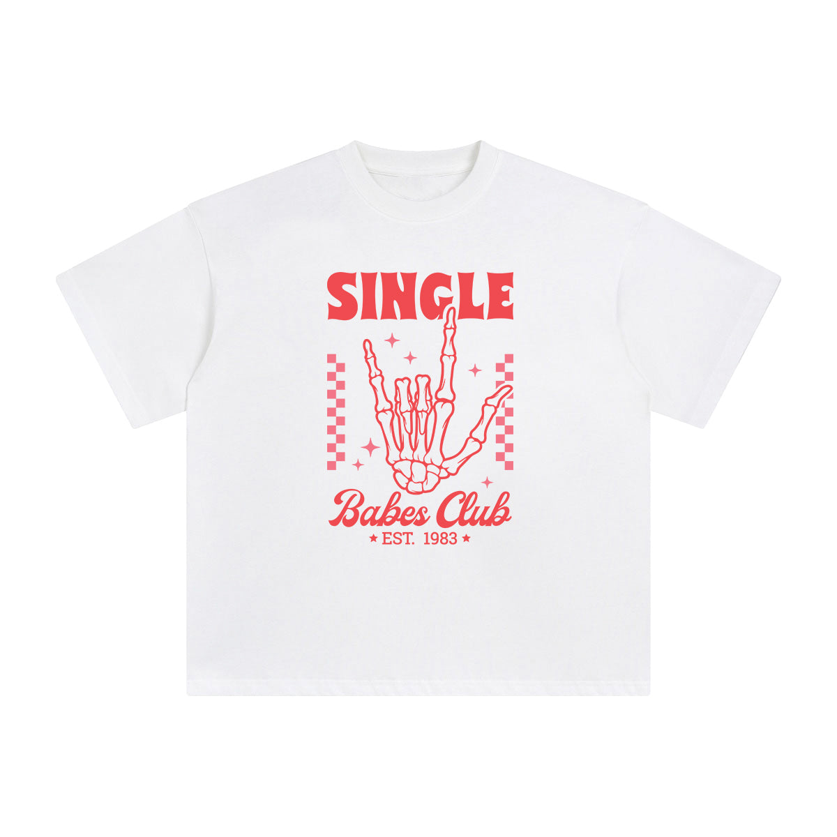 Single Babe Club Graphic Tee-INNBLAC Fashion Apparel
