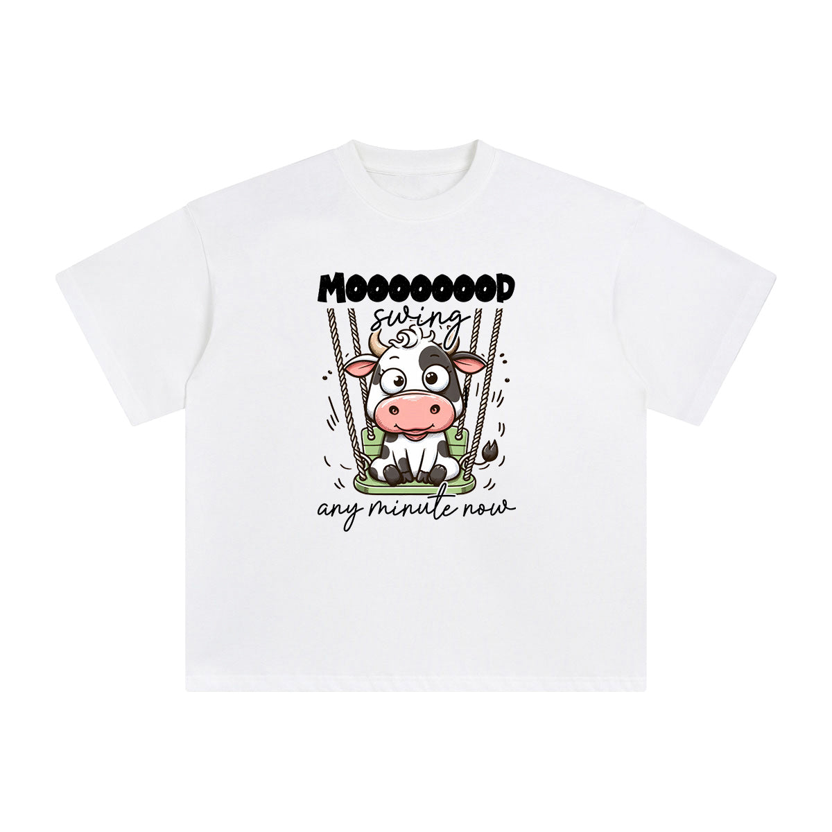Moooooood Swing Graphic Tee-INNBLAC Fashion Apparel