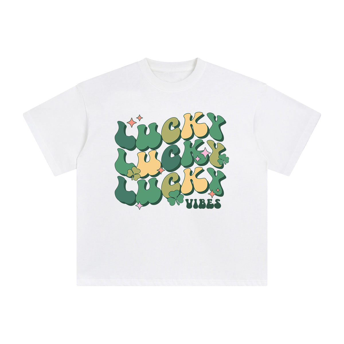 Lucke Vibes Graphic Tee-INNBLAC Fashion Apparel