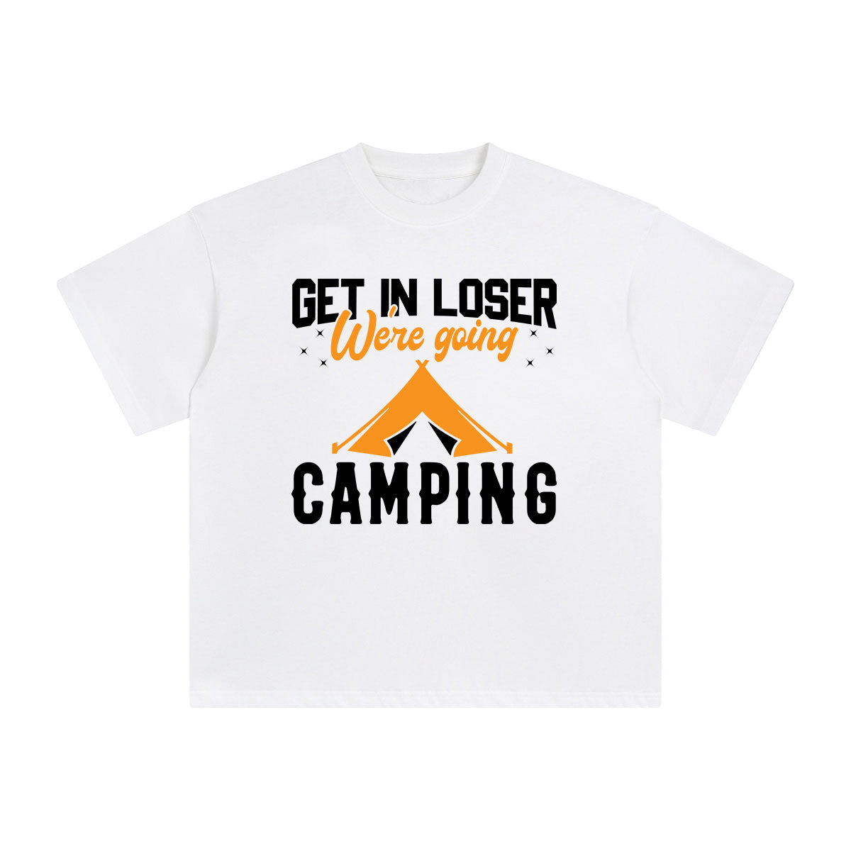 Camping Quote Graphic Tee-INNBLAC Fashion Apparel