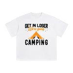Camping Quote Graphic Tee-INNBLAC Fashion Apparel