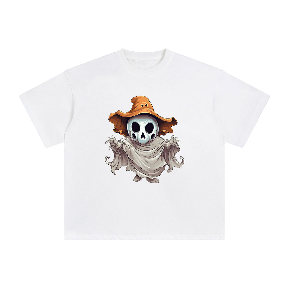 Ghost Graphic Tee-INNBLAC Fashion Apparel