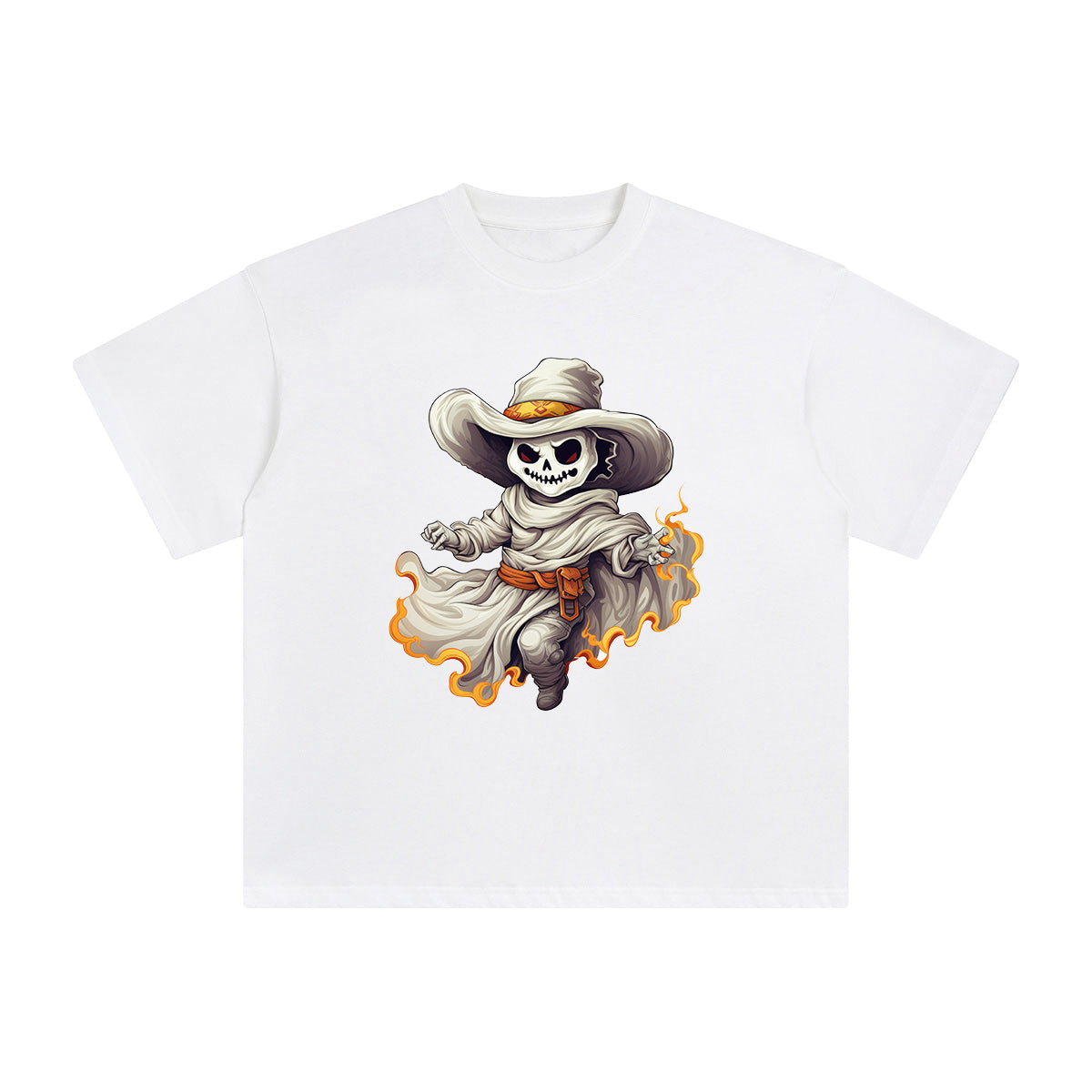 Ghost Graphic Tee-INNBLAC Fashion Apparel