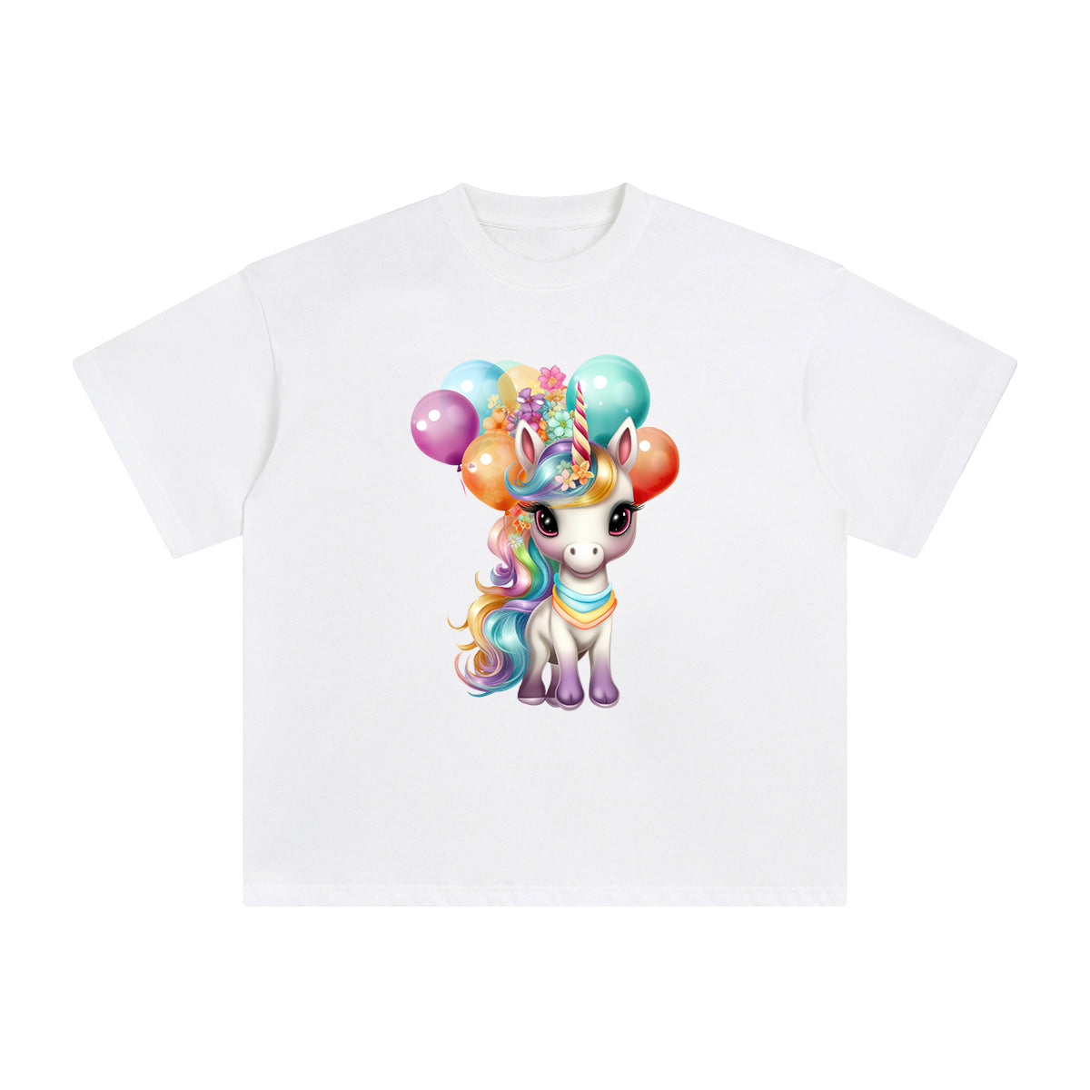 Birthday Unicorn Graphic Tee-INNBLAC Fashion Apparel