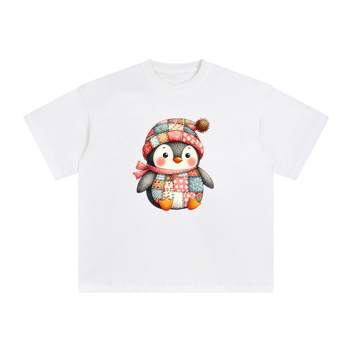 Penguin Graphic Tee-INNBLAC Fashion Apparel
