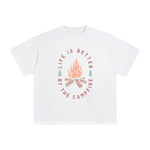 Campfire Graphic Tee-INNBLAC Fashion Apparel
