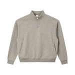Relaxed Drop‑Shoulder Half‑Zip Sweatshirt