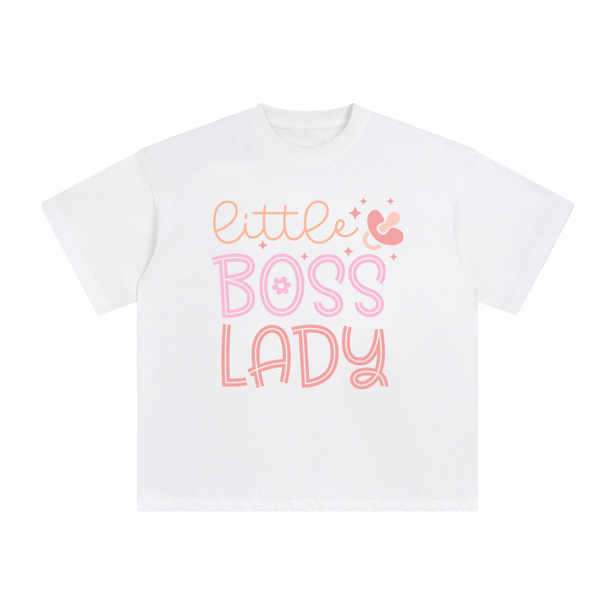 Little Boss Lady Graphic Tee-INNBLAC Fashion Apparel