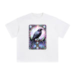 Raven Card Graphic Tee-INNBLAC Fashion Apparel