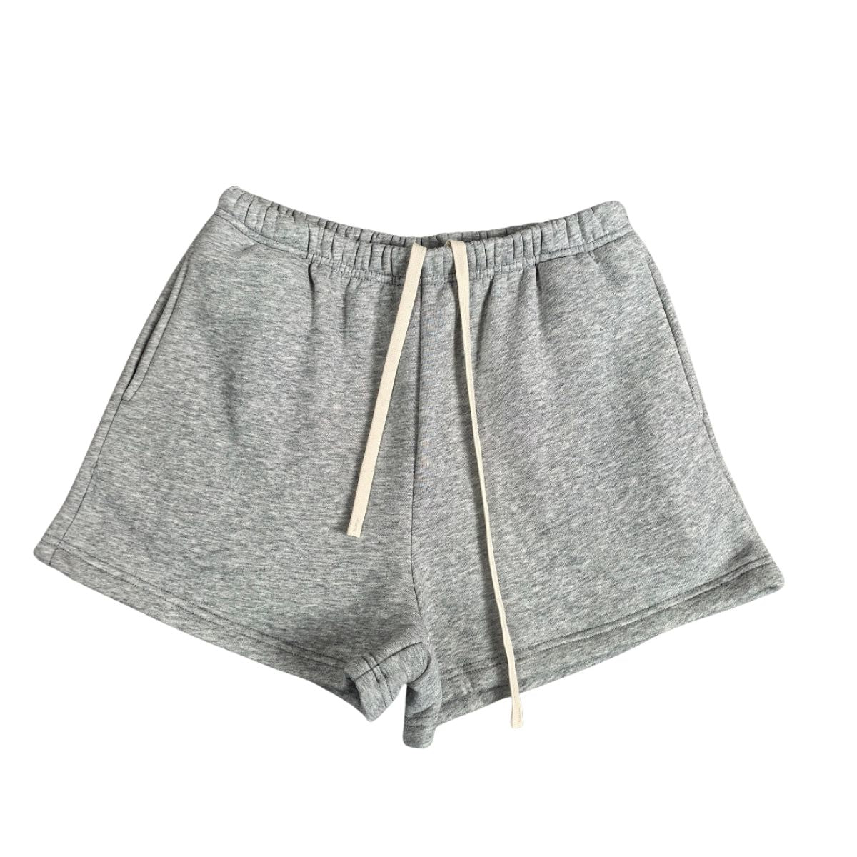 Fleece‑Lined Drawstring Athletic Shorts