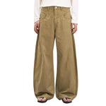 Retro Curved-Leg Relaxed Fit Cargo Pants