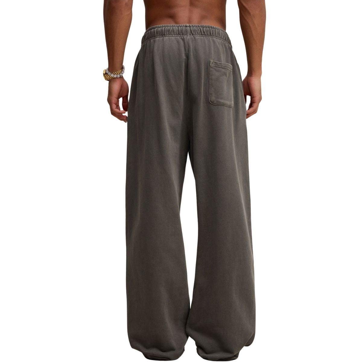 Heavyweight Washed Cotton Baggy Sweatpants