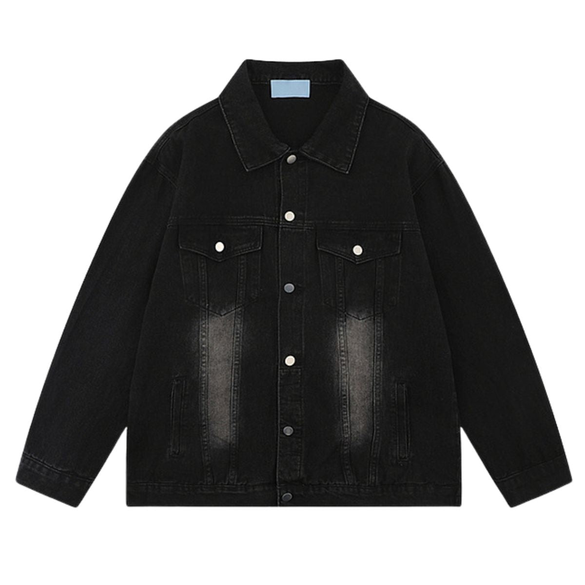Unisex Retro Street Washed Vintage Denim Jacket