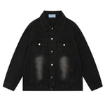 Unisex Retro Street Washed Vintage Denim Jacket