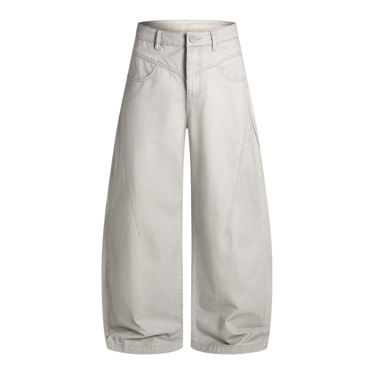 Retro Curved-Leg Relaxed Fit Jeans