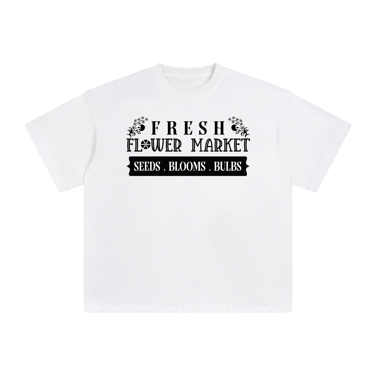 Fresh Flower Market Seeds Blooms Bulbs Aesthetic Graphic Tee-INNBLAC Fashion Apparel