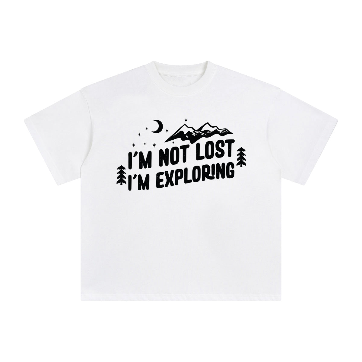 Camping Outdoor & Quote Graphic Tee-INNBLAC Fashion Apparel