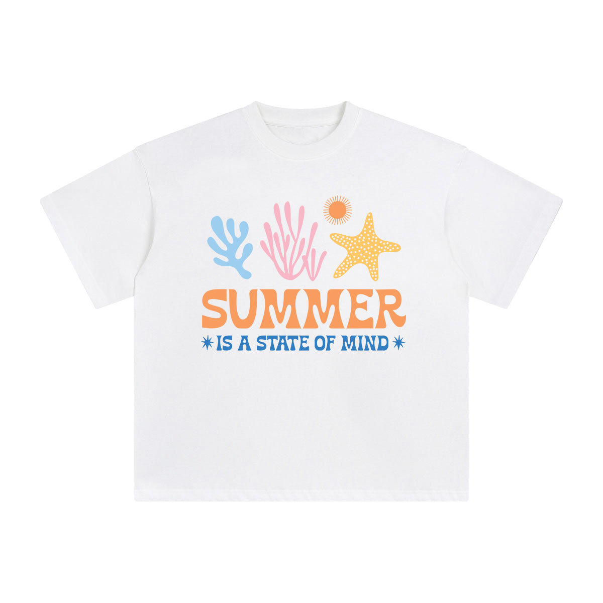 Summer Is A State Of Mind Graphic Tee-INNBLAC Fashion Apparel