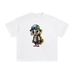 Peacock Graphic Tee-INNBLAC Fashion Apparel