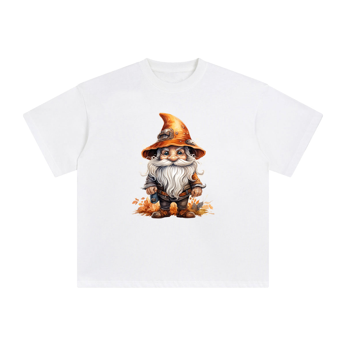 Gnome Cowboy Graphic Tee-INNBLAC Fashion Apparel