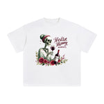 Skeleton Mom Drinking Graphic Tee-INNBLAC Fashion Apparel