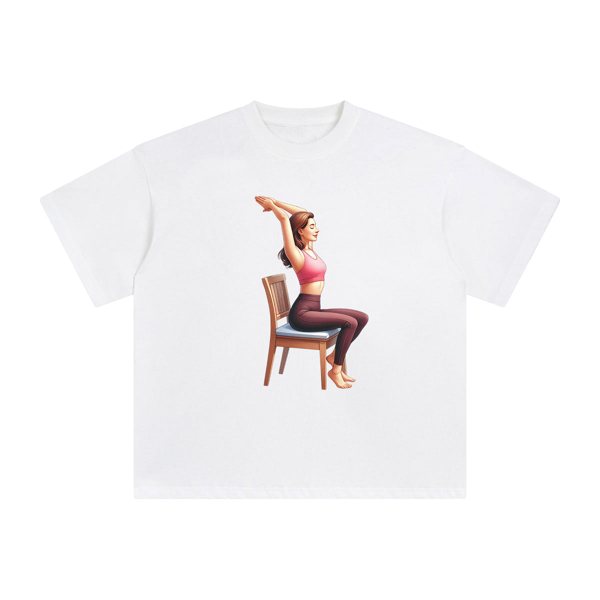 Yoga Mom Comic Graphic Tee-INNBLAC Fashion Apparel