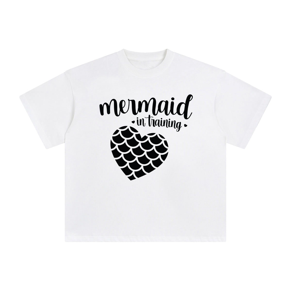 Mermaid In Traing Graphic Tee-INNBLAC Fashion Apparel