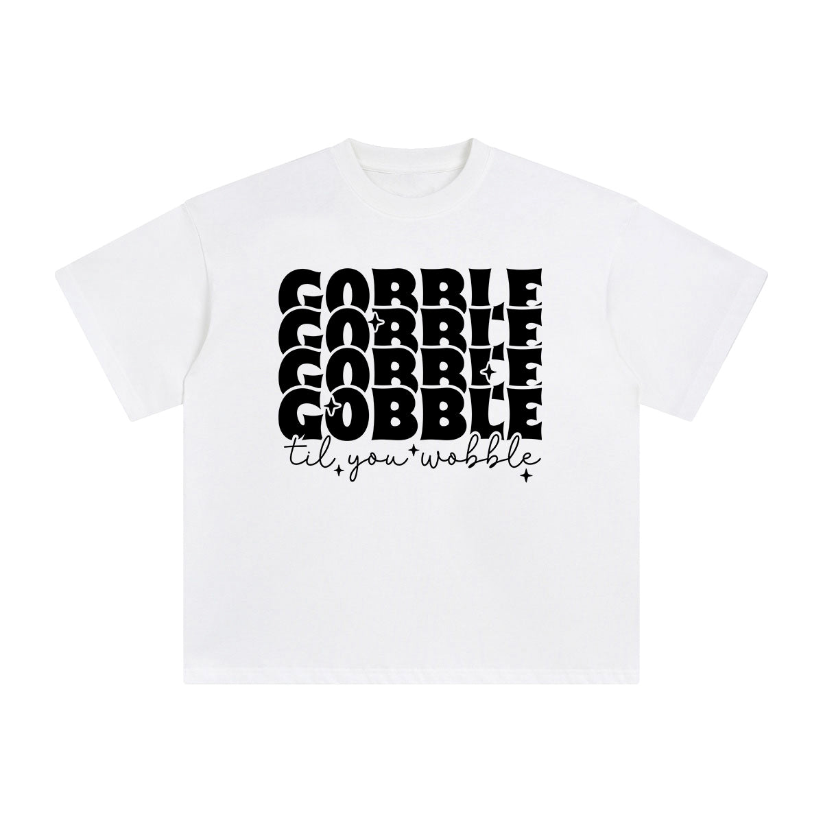 Gobble Graphic Tee-INNBLAC Fashion Apparel