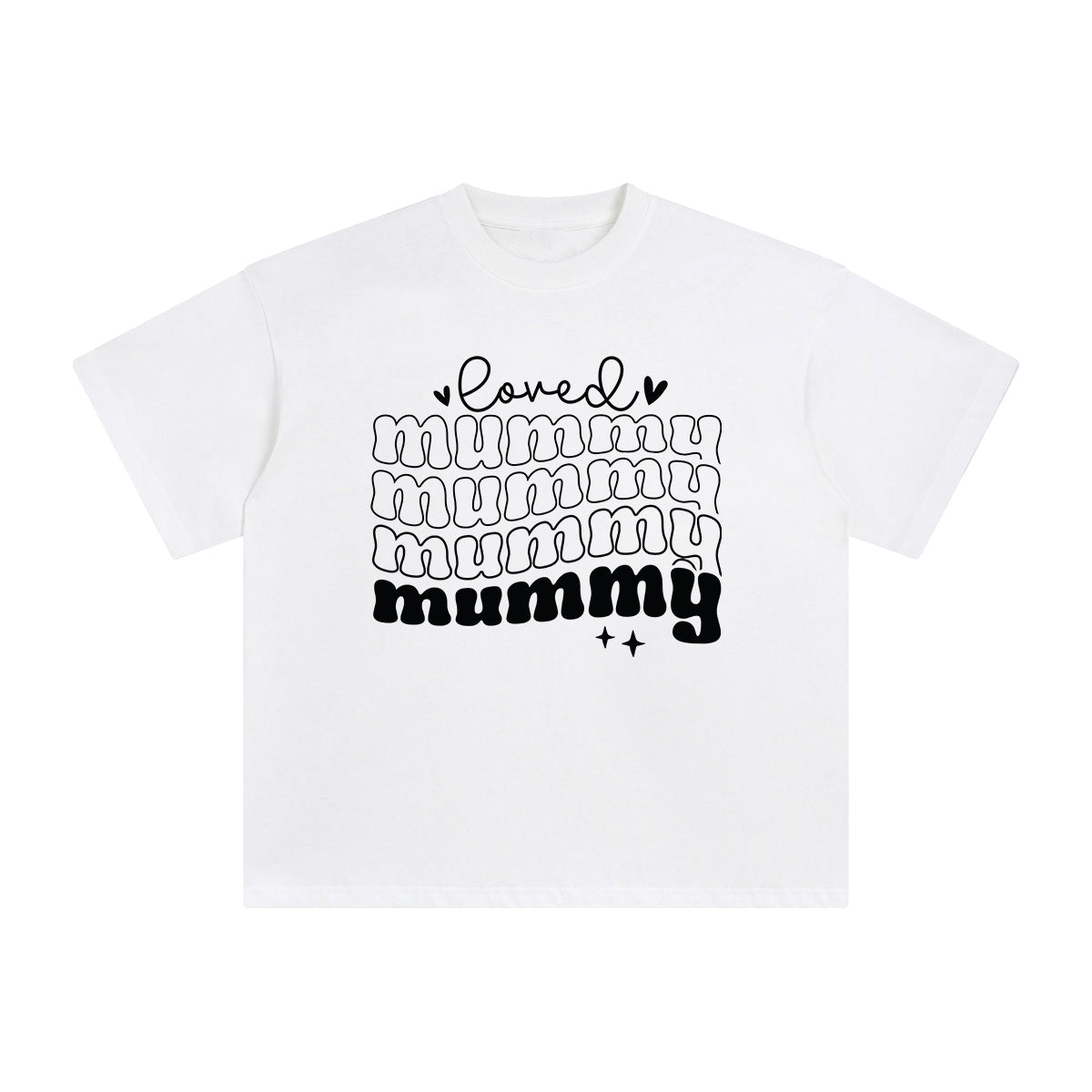 Loved Mummy Graphic Tee-INNBLAC Fashion Apparel